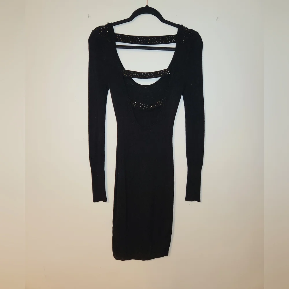 Knit bodycon cocktail dress - Picture 3 of 11